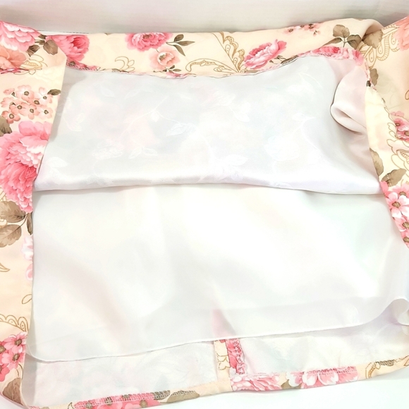 Quality Pink Floral Brocade Sleeveless NADA Midi Summer Dress (EU 52/US L) NWOT - Picture 12 of 13